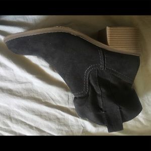 Black ankle booties